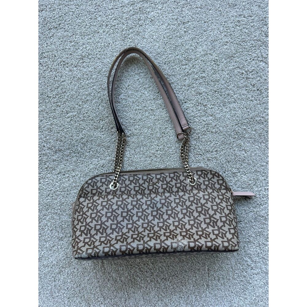 Vintage Dkny Leather Shoulder Bag